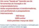 chamada para o curso chamada para o curso