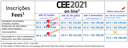 Inscrições/fees