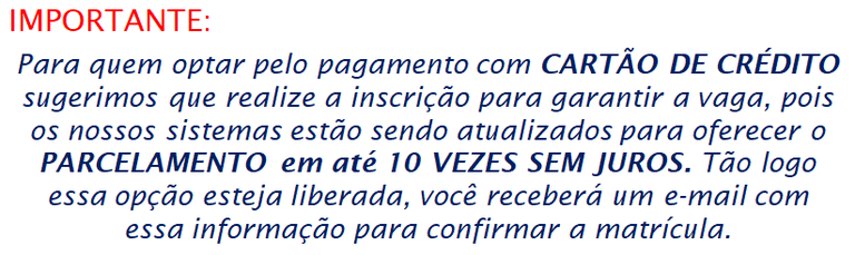 10 x sem juros